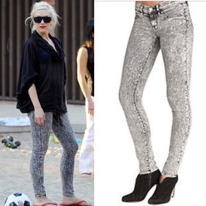 J Brand 901 Static Gray Acid Wash Skinny Jeans 24